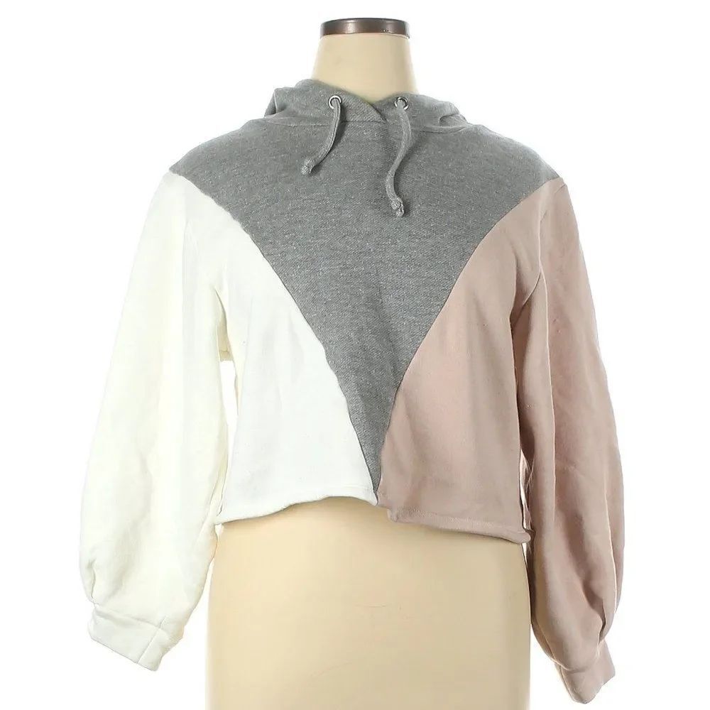 RACHEL Rachel Roy Sz XL Colorblock Pullover Hoodie